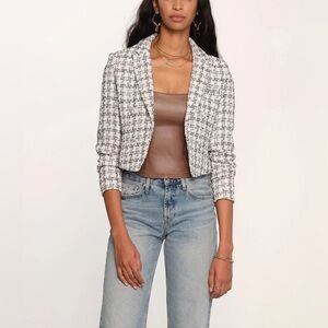 heartloom Lupin Blazer - Tweed Cream